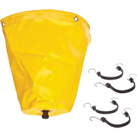 Ultra-Drip Diverter&reg; Pipe Drip Diverter, 1.5" L x 1.5" W, Vinyl Fastek