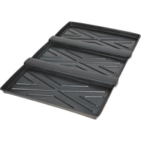 Triple-Tray Ultra-Rack Containment Tray&reg;, 72" L x 44" W x 2.8" H, 24 US gal. Spill Capacity Fastek