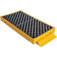 Ultra-Spill Deck flexible, &agrave; vessie, 2 barils, Capacit&eacute; de d&eacute;versement 88 gal. US, 48" x 27" x 5" Fastek