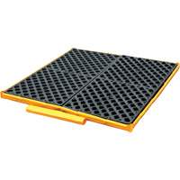 Ultra-Spill Deck flexible, &agrave; vessie, 4 barils, Capacit&eacute; de d&eacute;versement 110 gal. US, 51" x 48" x 5" Fastek