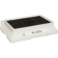 P2 Ultra-Spill Tray&reg;, 17" L x 12" W x 4" H, 1.8 US gal. Spill Capacity Fastek