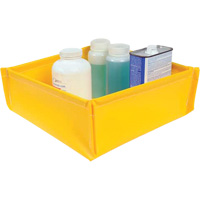 Flexible Ultra-Utility Tray, 12" lo x 12" la x 4,8" h, Cap. de d&eacute;versement 1,5 gal. US Fastek