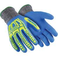Rig Lizard<sup>®</sup> Fluid 7102 Cut-Resistant Gloves, Size 5/2X-Small, 13 Gauge, Nitrile Coated, Fibreglass/HPPE Shell, ASTM ANSI Level A4 SHG268 | Fastek