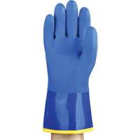 Gants jetables AlphaTec 23-202, Taille 8, 11,8" lo, Coton, Doublure en Molleton Fastek