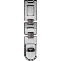 Double-Hinged Security Hasp, Silver SHG530 | Fastek