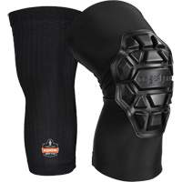 ProFlex 550 Padded Knee Sleeves, Slip-On Style, Foam Caps, Foam Pads Fastek