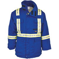 Westex<sup>®</sup> DH Antistatic Flame Resistant Insulated Parka, Small, Royal Blue SHG758 | Fastek