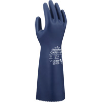 CN751 Chemical-Resistant Gloves, Size Small/7, 15" L, Nitrile, 18-mil SHG868 | Fastek