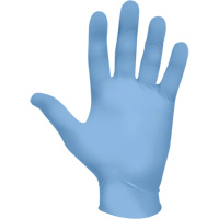 7005PF Disposable Gloves, 7/Small, Nitrile, 4-mil, Powder-Free, Blue SHG873 | Fastek