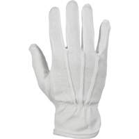 Classic Inspectors Parade Gloves, Cotton/Nylon, Unhemmed Cuff, 7/Small Fastek