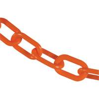 Heavy-Duty Plastic Safety Chain, Orange SHH015 | Fastek