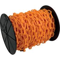 Heavy-Duty Plastic Safety Chain, Orange SHH035 | Fastek