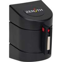 Barri&egrave;re murale magn&eacute;tique avec bande magn&eacute;tique, Plastique, Fixation magn&eacute;tique, 15', Ruban Noir et jaune Fastek