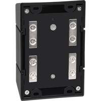 Barri&egrave;re murale magn&eacute;tique avec bande magn&eacute;tique, Plastique, Fixation magn&eacute;tique, 15', Ruban Noir et jaune Fastek