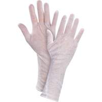 Lightweight Inspection Gloves, Poly/Cotton, Hemmed Cuff, Men's Fastek