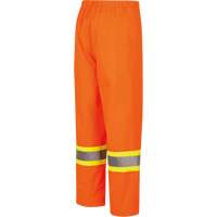 5627W Pantalon &agrave; bavette imperm&eacute;able pour femmes, Polyester/Polyur&eacute;thane, T-petit, Orange haute visibilit&eacute; Fastek