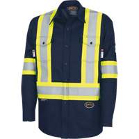FR-TECH<sup>®</sup> High-Visibility 88/12 Arc-Rated Safety Shirt SHI039 | Fastek