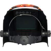 Leadhead&reg; Auto Darkening Welding Helmet, 3.8" L x 3.4" W View Area, 9 - 13 Shade Range Fastek