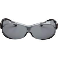 OTS&reg; XL Safety Glasses, Grey Lens, Anti-Scratch, ANSI Z87+/Meets/Exceeds CSA Z94.3 Fastek