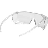 Cappture Safety Glasses, Clear Lens, Anti-Fog, ANSI Z87+/Meets/Exceeds CSA Z94.3 Fastek