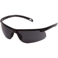 Ever-Lite&reg; Safety Glasses, Dark Grey Lens, ANSI Z87+/Meets/Exceeds CSA Z94.3 Fastek