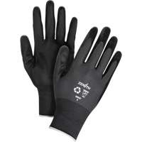Eco-Friendly Breathable Coated Gloves, 7, Foam Nitrile Coating, 21 Gauge, Nylon/RPET Shell Fastek