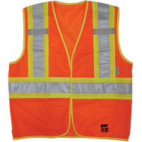 Open Road<sup>®</sup> “BTE” Vest, High Visibility Orange, Medium/Small, CSA Z96 Class 2 - Level 2 SHI570 | Fastek