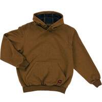 Water Repellent Fleece Pullover Hoodie, Men's, X-Small, Brown SHJ084 | Fastek