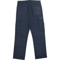 WP100 Work Pants, Cotton/Spandex, Navy Blue, Size 0, 30 Inseam Fastek