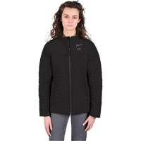 M12 Heated Axis Jacket with Battery, Women's, Large, Black Fastek