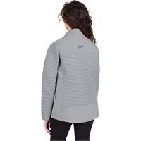 M12 Heated Axis Jacket with Battery, Women's, Small, Grey Fastek