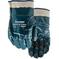 Tough-As-Nails Chemical-Resistant Gloves, Size X-Large, Cotton/Nitrile Fastek