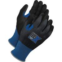 Cut-X Cut-Resistant Touchscreen Gloves, Size 7, 21 Gauge, Polyurethane Coated, Polyester/Stainless Steel/HPPE Shell, ASTM ANSI Level A9 SHJ640 | Fastek