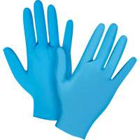 Emballages de gants jetables pour machine distributrice, Petit, Nitrile, 4,5 mils, Sans poudre, Bleu, Classe 2 Fastek