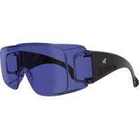 Ossa Safety Glasses, Blue Lens, Anti-Scratch Coating, ANSI Z87+/CSA Z94.3/MCEPS GL-PD 10-12 SHJ966 | Fastek