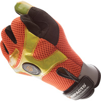 High-Visibility Anti-Vibration Air Gloves, Size Small/7 Fastek