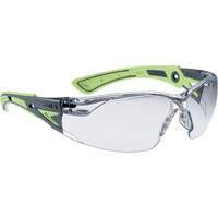 Rush+ Safety Glasses, Clear Lens, Anti-Fog/Anti-Scratch Coating SHK038 | Fastek