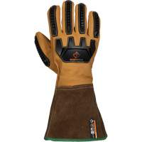 Endura<sup>®</sup> 378TXTVBG Cold-Rated Impact & Cut Resistant Winter Gloves, Size X-Small, Thinsulate™/Cowhide Shell, ASTM ANSI Level A7 SHK054 | Fastek