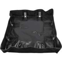 Collapsible Berm, 299 US gal. Capacity, 8' W x 10' L x 6" H, Snap-Up Bracket Fastek