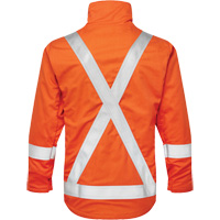 UltraSoft&reg; 7 oz. Skyline Summer Bomber Jacket, Small, High Visibility Orange Fastek