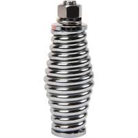 Heavy-Duty Safety Whip, Threaded Mount, 8' High, Orange with Reflective X Fastek