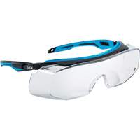 TRYON OTG Ultra-Wraparound Safety Glasses, Clear Lens, Anti-Fog/Anti-Scratch Fastek