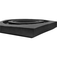 Rubber Channelizer Base, 15 lbs. Fastek