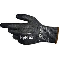HyFlex&reg; 11-543 Cut Resistant Gloves, Size 6, 13 Gauge, Nitrile Coated, Nylon/Stainless Steel/HPPE/Spandex Shell, ASTM ANSI Level A7/EN 388 Level F Fastek