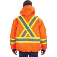 Waterproof 7-in-1 Winter Parka, High Visibility Orange, Medium Fastek