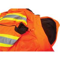 Waterproof 7-in-1 Winter Parka, High Visibility Orange, Medium Fastek