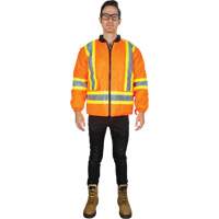 Waterproof 7-in-1 Winter Parka, High Visibility Orange, Medium Fastek