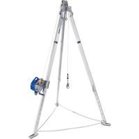 Confined Space Aluminum Tripod with 3-Way SRL 8301098 Fastek