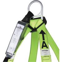 FBH-10000A6440-4 4' Class A Harness & Lanyard with 350 lbs. Capacity, Harness/Lanyard Combo Fastek
