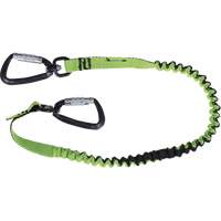 TT-9903 Slim Line Tool Lanyard, Bungee, Dual Carabiner Fastek